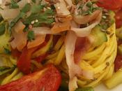 Fettuccine pescespada zafferano ,cumino semi oleosi