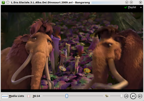 Bangarang è un semplice ma completo media player per Kde scritto in Qt4.