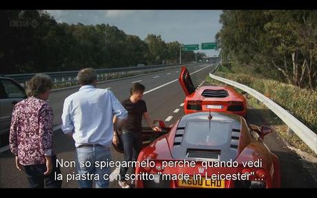 La famosa trasmissione di auto TopGear in Puglia...alle prese con alcuni sanseveresi