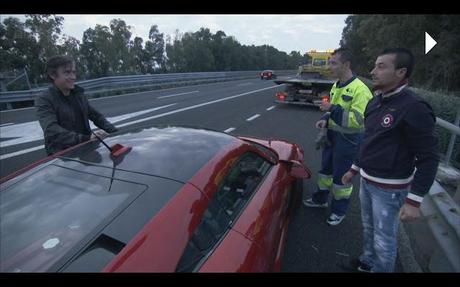 La famosa trasmissione di auto TopGear in Puglia...alle prese con alcuni sanseveresi