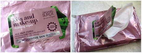 Review Organic Surge Kiss and Make-Up Cleansing Wipes - Salviettine Struccanti