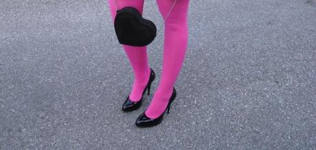 Neon Pink Tights