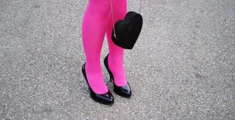 Neon Pink Tights