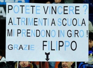 Tifoso Fiorentina risponde a Filippo, il bambino tifoso dell'Inter!