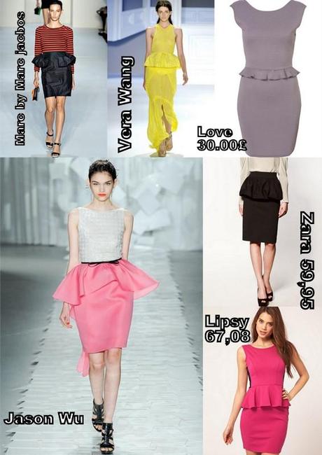 Trend report: peplum skirt