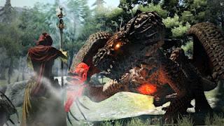 Dragon's Dogma : Drake Battle Gameplay