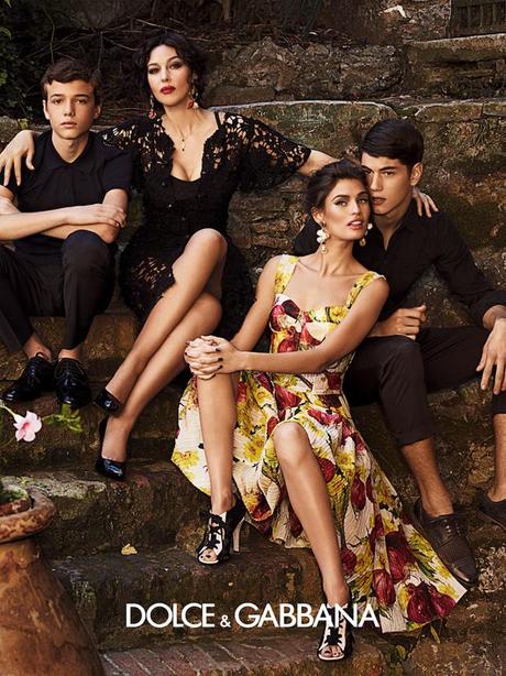 Dolce e Gabbana campagna pubblicitaria pe 2012