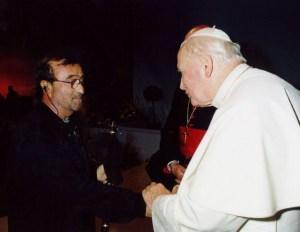 Lucio Dalla e Wojtyla