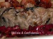 Risotto radicchio cuore cremoso speck croccante