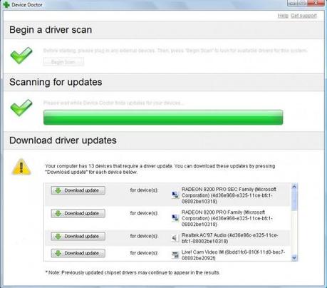 Device Doctor: Come aggiornare i driver del computer