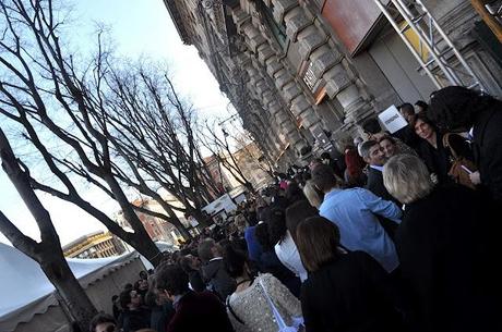 MFW Day 4: Outside Jil Sander