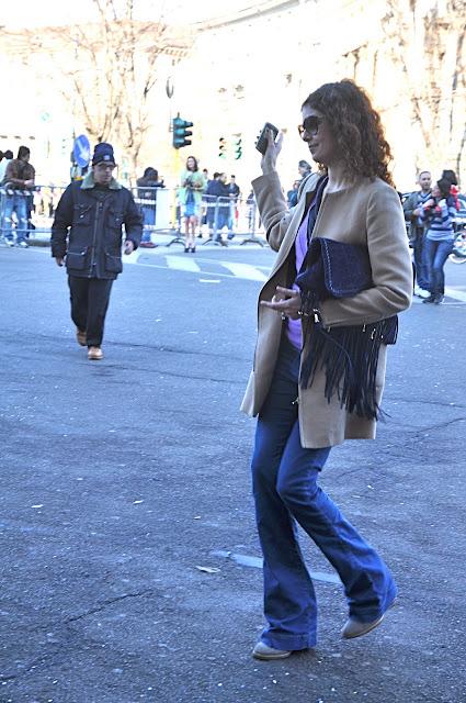 MFW Day 4: Outside Jil Sander