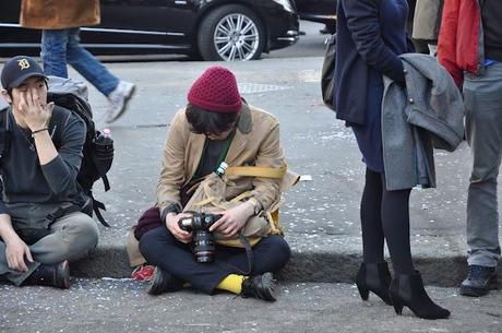 MFW Day 4: Outside Jil Sander