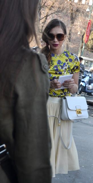 MFW Day 4: Outside Jil Sander