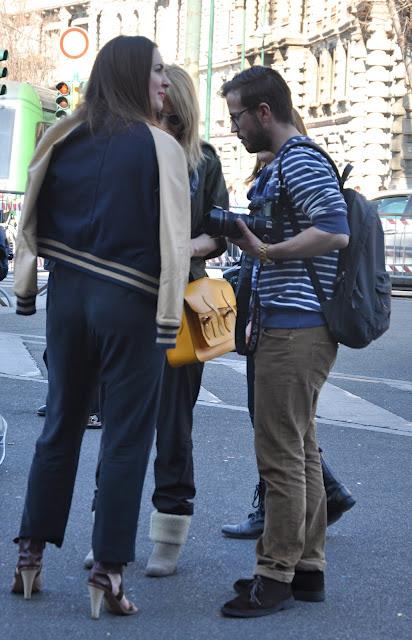 MFW Day 4: Outside Jil Sander