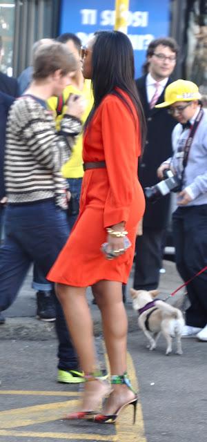 MFW Day 4: Outside Jil Sander