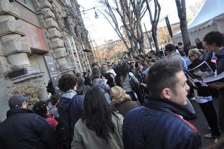 MFW Day 4: Outside Jil Sander