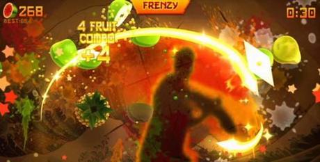 Un milione di download per Fruit Ninja Kinect