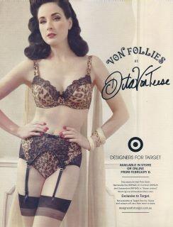 Dita Von Teese lingerie