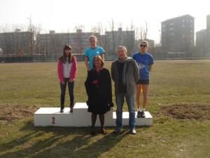 podio atletica leggera corsa campestre campo scuola guazzotti provveditore d'alessandro