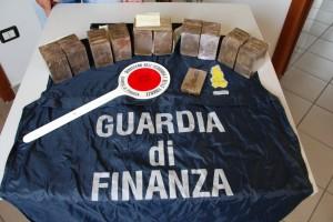 hashish finanza fiamme gialle