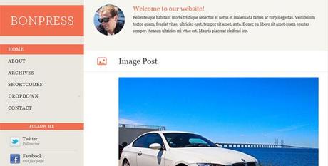 template wordpress free for blog