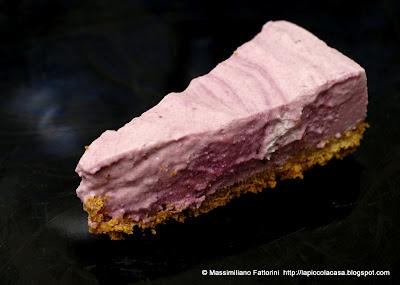 Il viola: torta di formaggio fredda ai frutti di bosco - The purple Cheese Cake