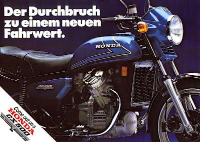 Vintage Brochures: Honda CX 500 1979-1980 (Germany)