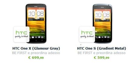 htc one  expansys Nuovi prezzi per HTC One X e HTC One S: 599€ e 699€