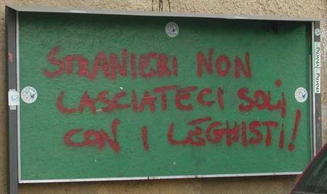 LEGA DI GOVERNO, DI LOTTA E...DI INSULTO