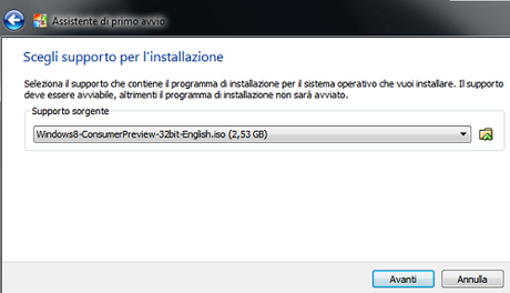 Installare Windows 8 su Virtual Box [Guida]