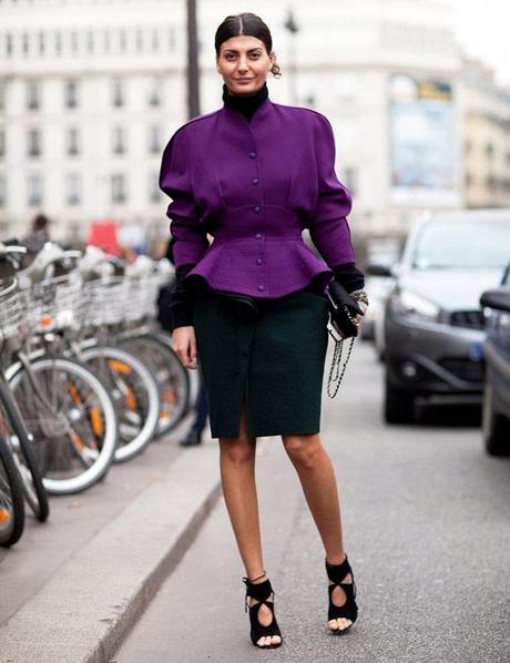 Street style from Paris Fashion Week Fall 2012