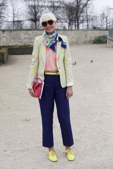 Street style from Paris Fashion Week Fall 2012