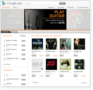 Google Play, ora anche iTunes ha un suo concorrente diretto.