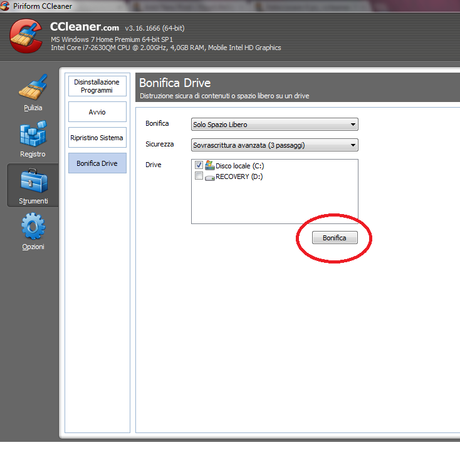 Immagine 22 Velocizzare il pc, ccleaner. Parte 4