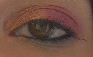 Trucco oro e rosso *_*