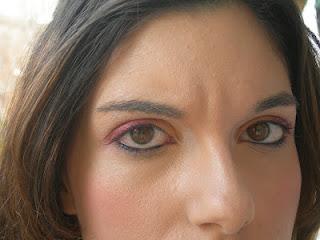 Trucco oro e rosso *_*