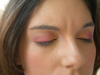 Trucco oro e rosso *_*