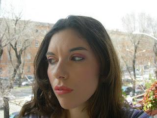 Trucco oro e rosso *_*