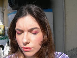 Trucco oro e rosso *_*