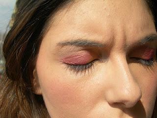 Trucco oro e rosso *_*