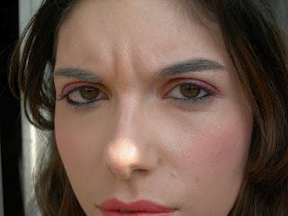 Trucco oro e rosso *_*