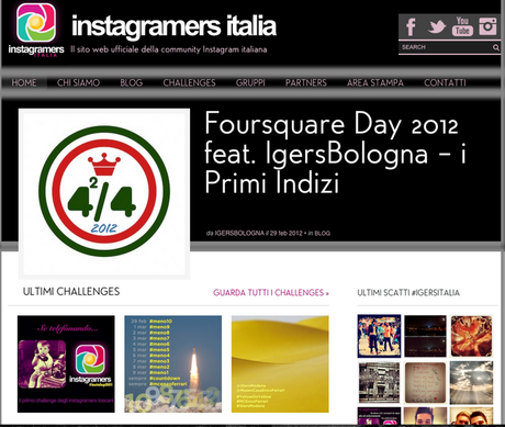 Nuovo sito INSTAGRAMERSITALIA.IT