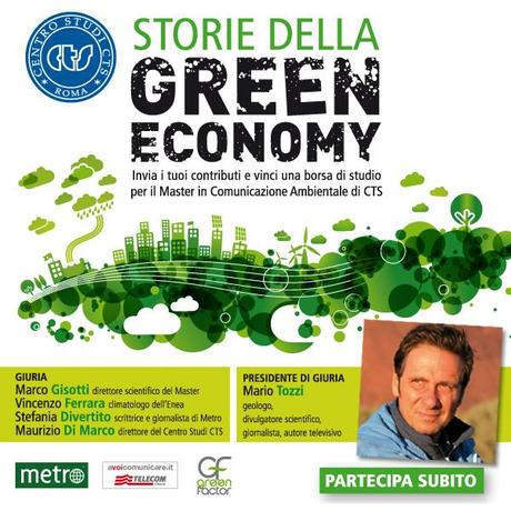 Parte il 7 marzo “storie della green economy”: premio giornalistico rigorosamente sostenibile ;-)