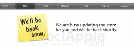 Apple store offline: Arriva il nuovo iPad