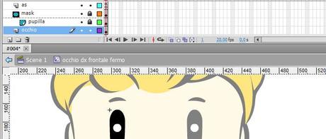 Creare un cartone animato in Flash: le espressioni del volto