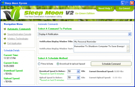 Sleep Moon Xpreess: Come creare un comando vocale per il PC