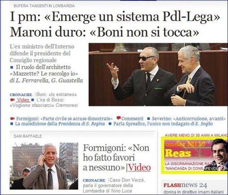 Il Pdl nella bufera, tra le tangenti lombarde e le divisioni interne: Monti rischia o si rafforza?