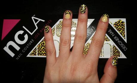 Rubrica Nail Art: con NCLA Nail Wrap! - Jungle Fever -