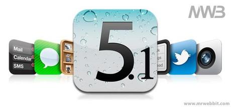 aggiornamento sistema operataivo ios 5.1 per ipad e iphone